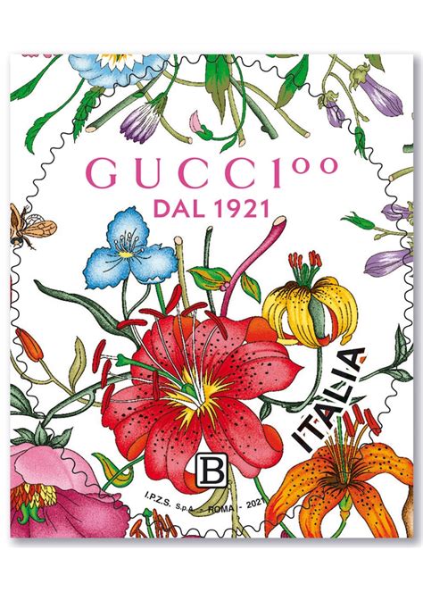 stampo gucci|Poste Italiane has dedicated a stamp to Gucci .